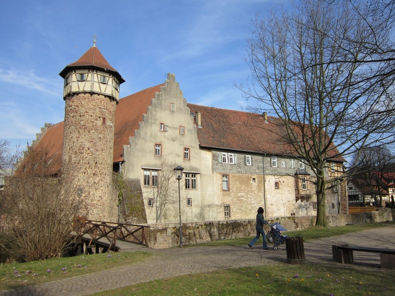 Diebsturm and Odenwald Museum.JPG